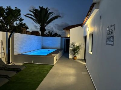 Beachvilla Corralejo at night